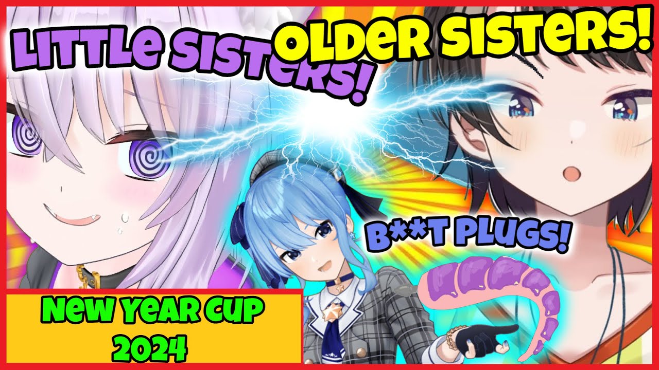 [Hololive] SubaOka's Biggest Fight Yet, Suisei's Dirty Feet and B**t Plugs - Mario Kart 2024