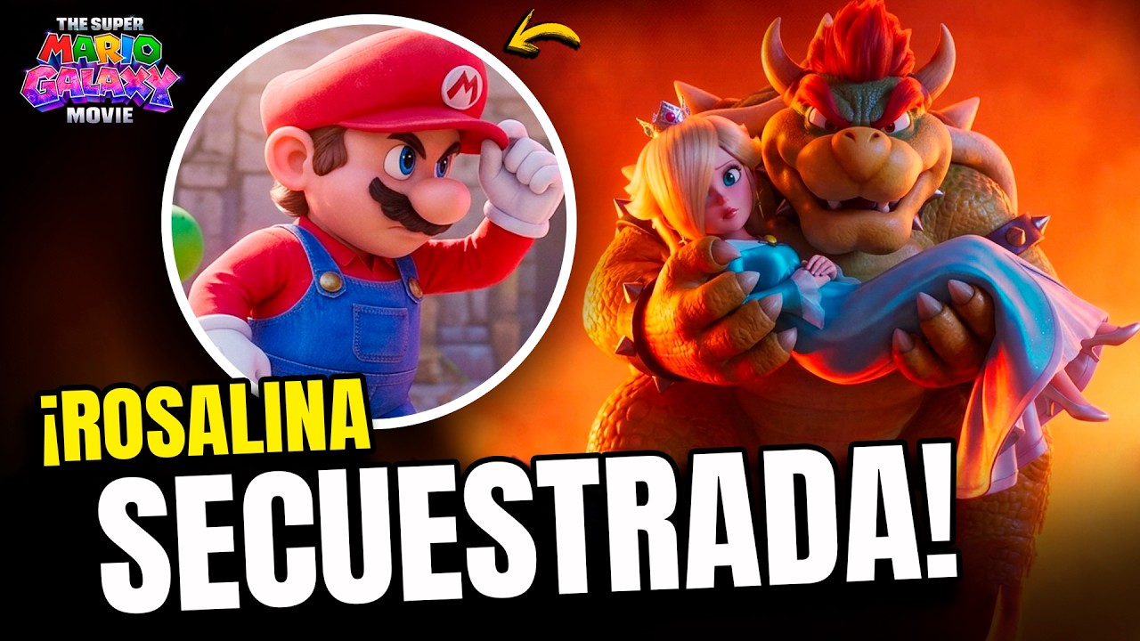 💥 Super Mario Galaxy: ¿R.O.B CONFIRMA la Película de Super Smash Bros? + Reparto REVELADO