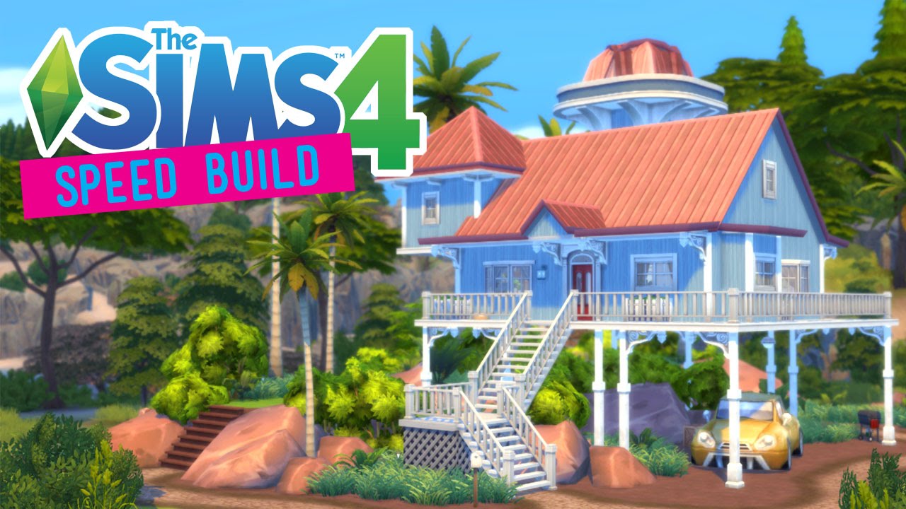The Sims 4 -Speed Build- Lilo and Stitch House! - No CC -
