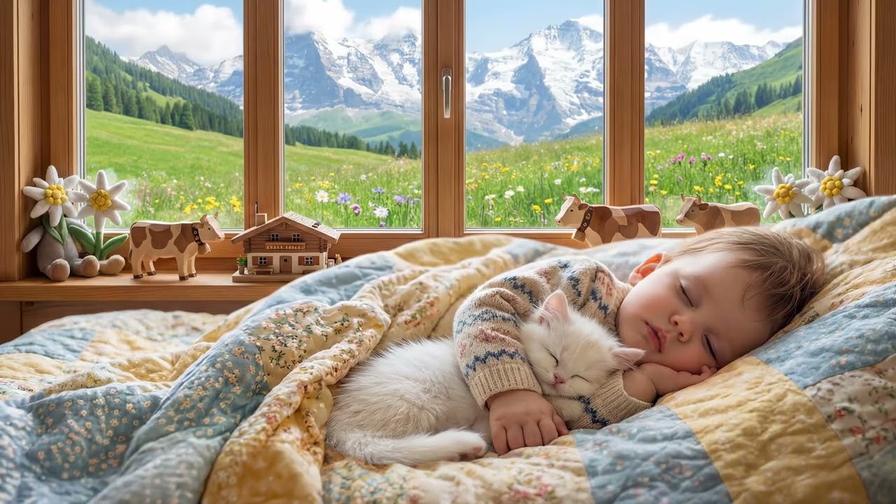 Baby Sleep Music: Mozart & Brahms Lullaby + Soft Piano for Deep Sleep (LullaSound) 🌙 #lullaby