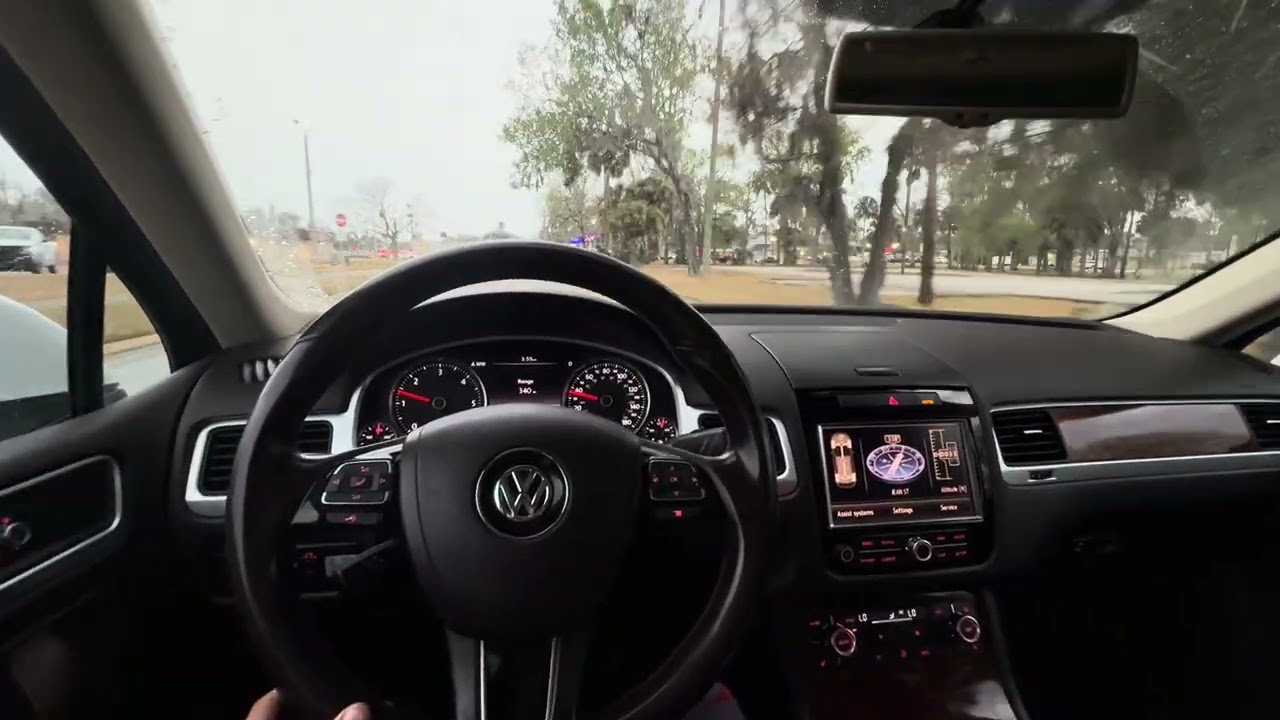 Volkswagen Touareg TDI drive around 