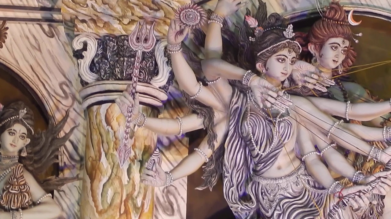 Malda Singatola Sarbojonin Durgapuja, 2019 | Theme - Ranangdehi | Anita Das Joli, Malda.