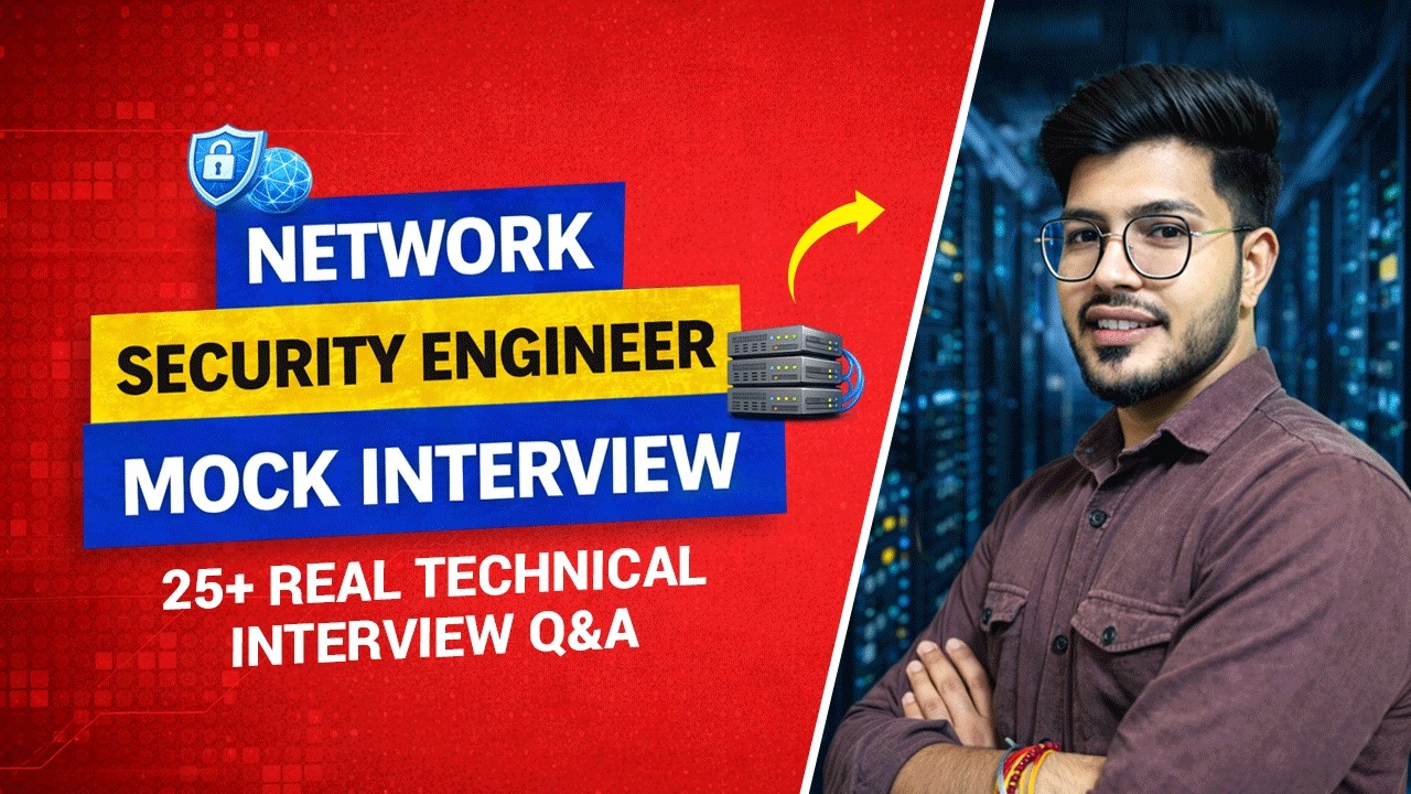 Network Security Engineer Mock Interview | 25+ Real Technical Interview Q&A #ccie #ccna #ccnp