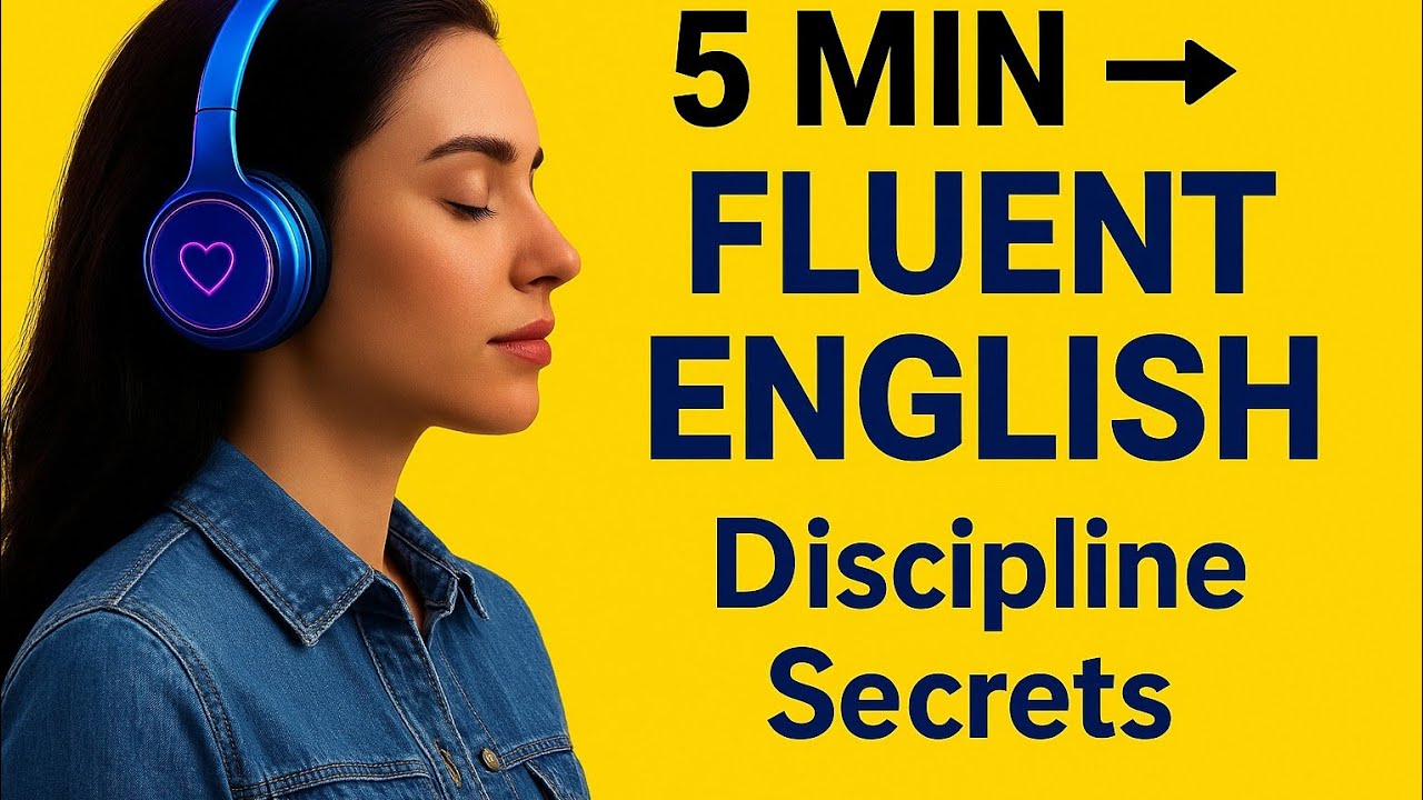 Self-Discipline Secrets for Easy English | 5 Min Daily Habit
