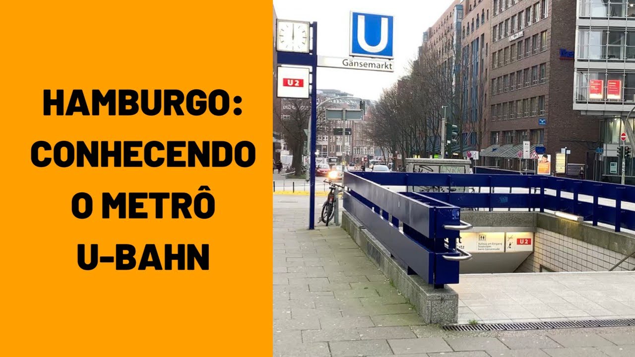 🇩🇪Ⓜ️ Hamburgo-Alemanha: Conhecendo o Metrô, como comprar bilhetes e uma volta pela Hauptbahnhof