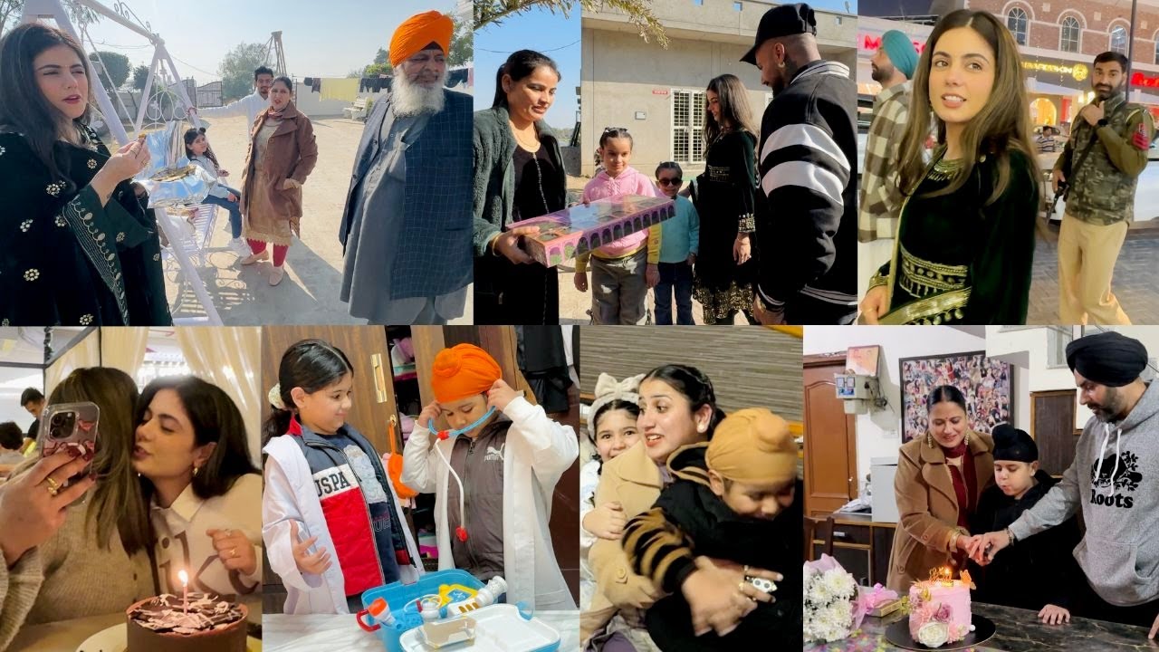 SURPRISE INDIA VISIT AFTER 6 YEARS | BABLI NU DITA UNEXPECTED ANNIVERSARY SURPRISE | INDER & KIRAT