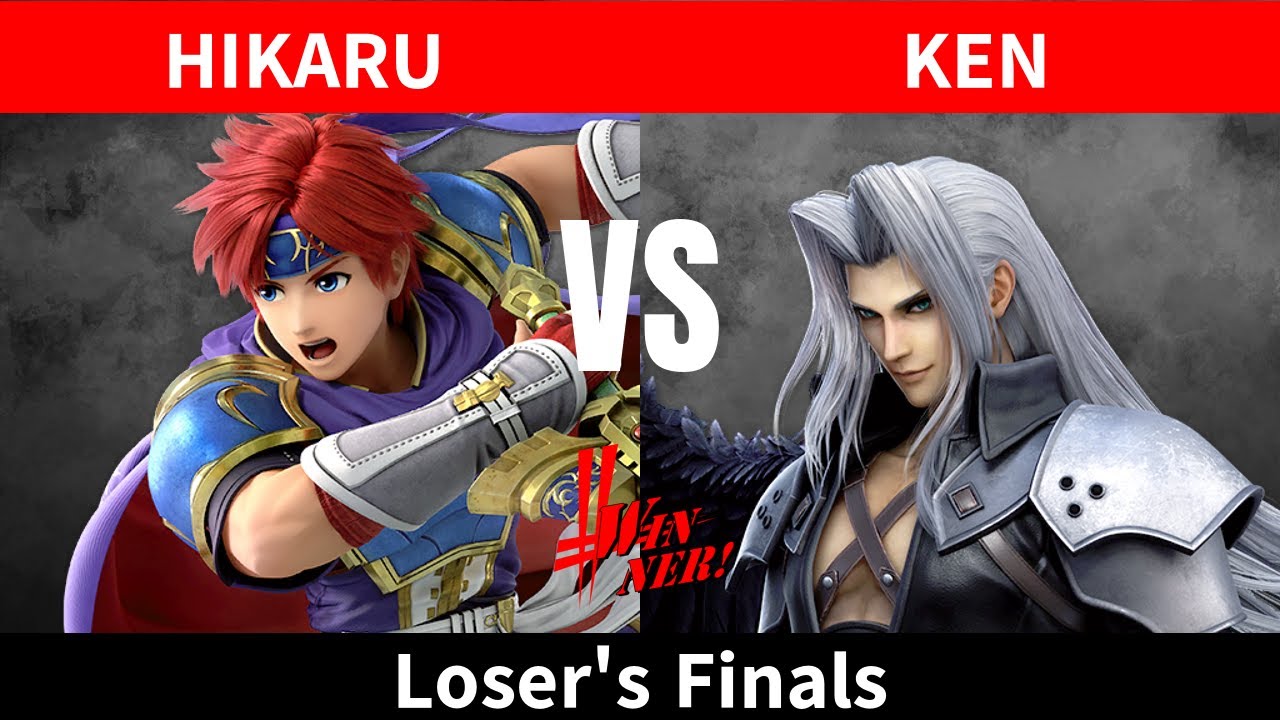 WINNER! #11 LF - 8LX | HIKARU ロイ,ドンキーコング vs SBI | KEN セフィロス - スマブラ 大会 WINNER! #11 Loser's Finals