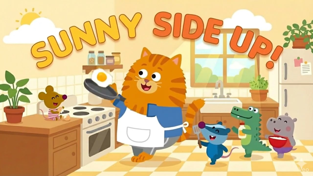 Sunny Side up | Fun & Interactive English Song for Toddlers (0&ndash;3)