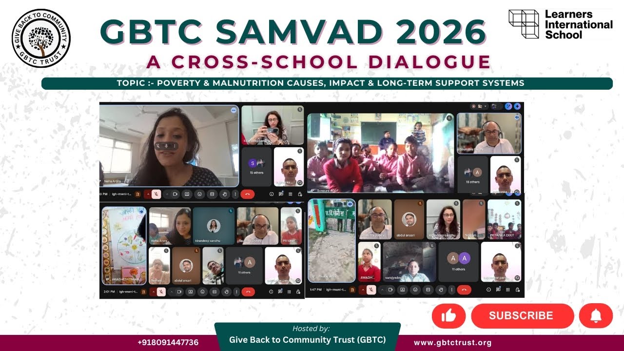 GBTC Samvad 2026 | When Research Meets Reality – A Cross-School Dialogue on Poverty @GBTCTrust 