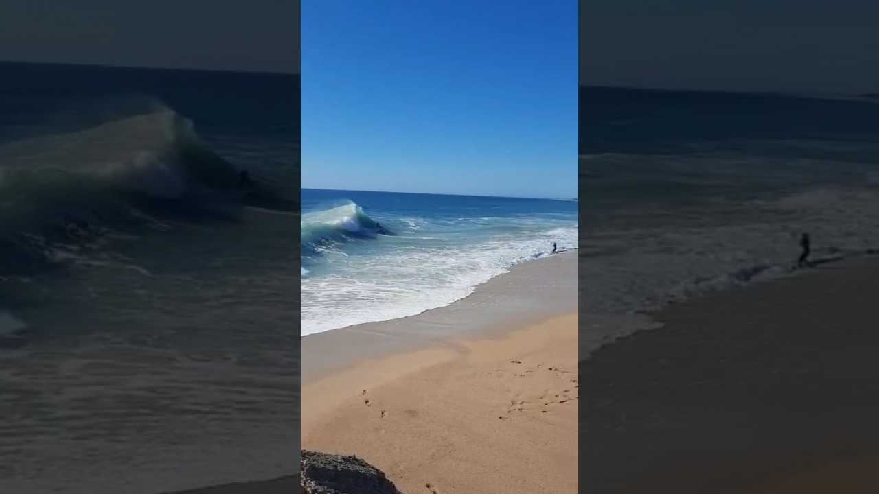 La Ola m&aacute;s GRANDE que me han grabado con un SKIMBOARD