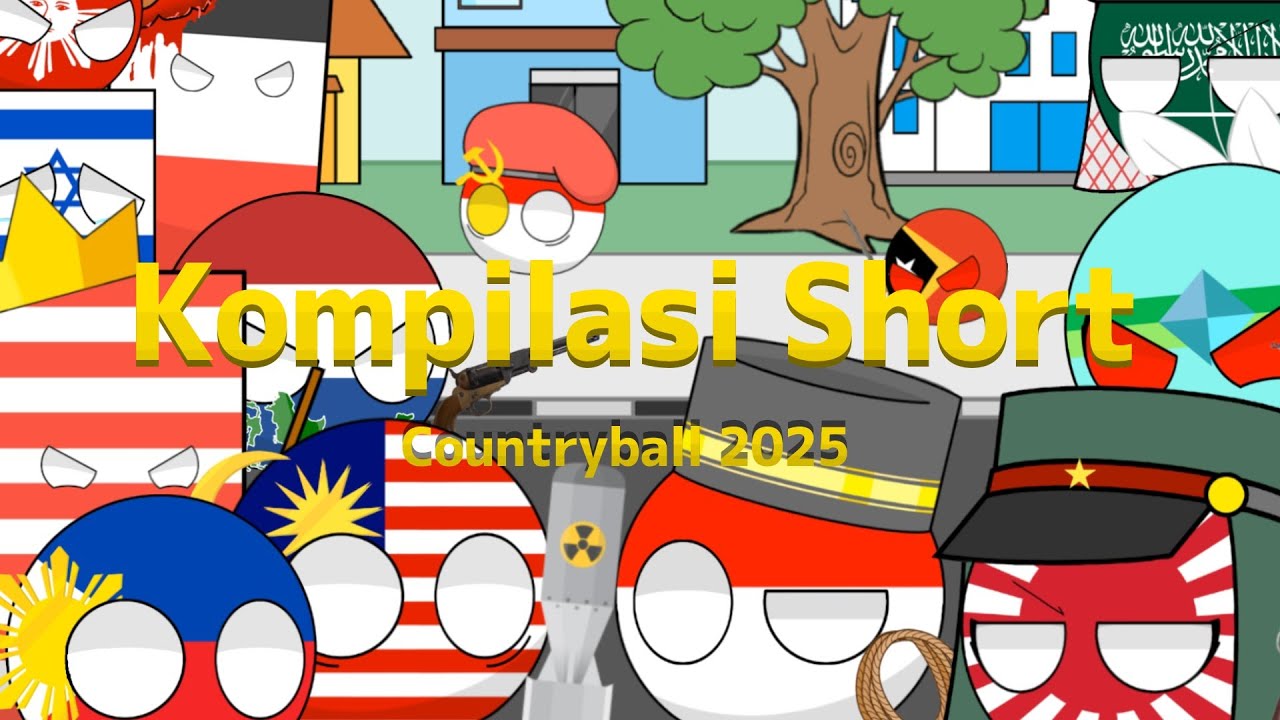 Kompilasi Short Countryballs 2025 || USIBall 🇮🇩