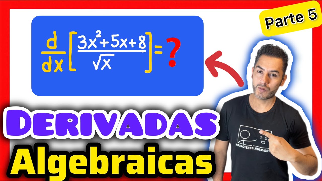 ✅​DERIVADA de Funciones Algebraicas Cociente de funciones