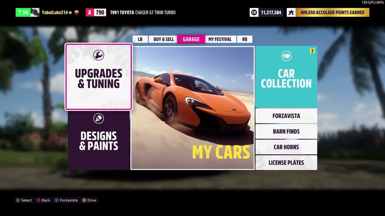 Forza Horizon 5: 1991 Toyota Chaser GT TT