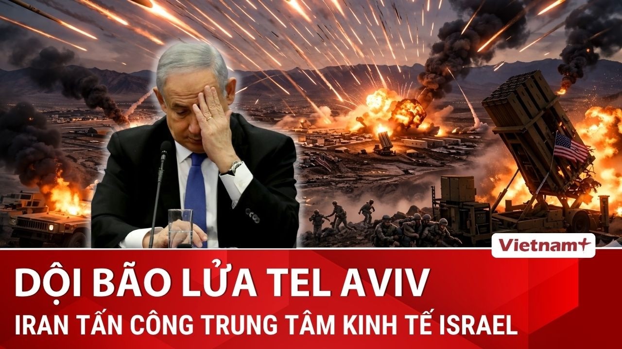 Tel Aviv rung chuyển vì tên lửa Iran: Israel kích hoạt phòng thủ khẩn cấp