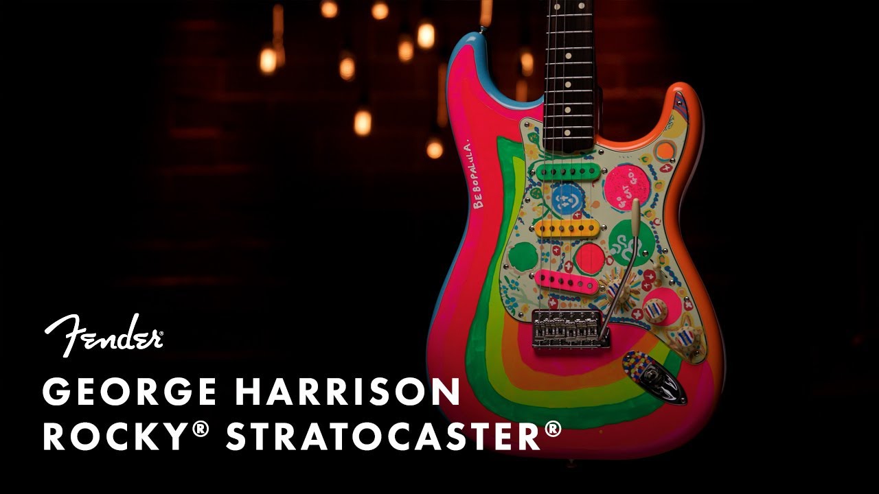 Знакомство с гитарой Stratocaster от George Harrison Rocky | Серия Artist Signature | Fender
