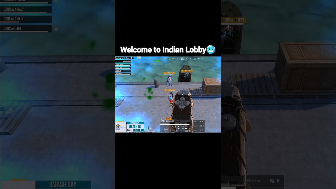Welcome to the Indian Lobby ft. Soul😅#cegc #battlegroundsmobileindia #kraftonindiaesports