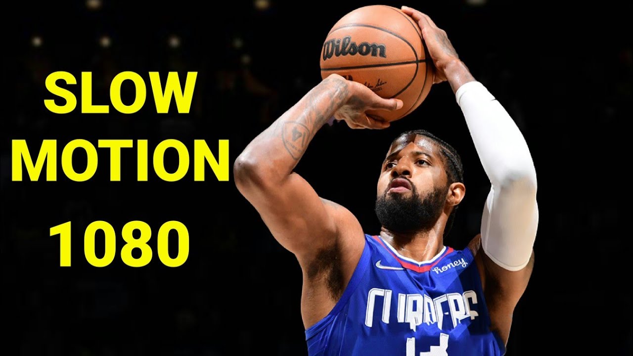 Paul George Shooting Form Slow Motion (1080_HD)