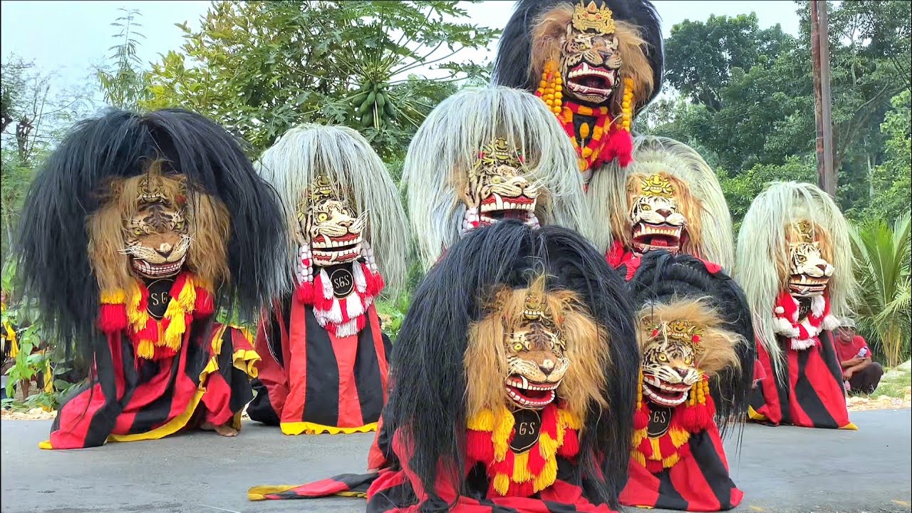 Rampak Barongan Blora Tari Jaranan & Bujang Ganong Seni Barong SEKAR GADING SETO live Gandu