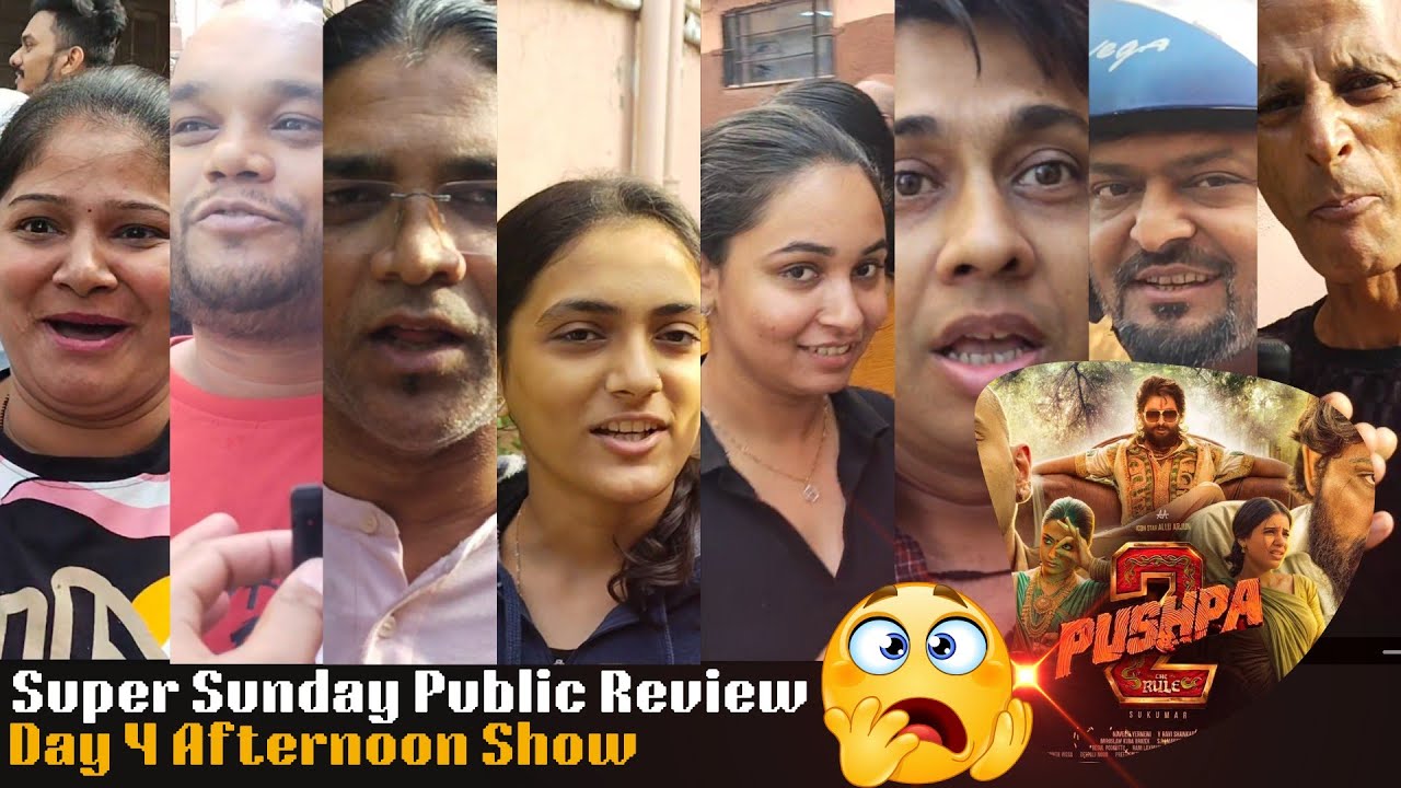 Pushpa 2 || Super Sunday Public Review || At G7 Gaiety Galaxy Theatre || fiLMi fAzAL