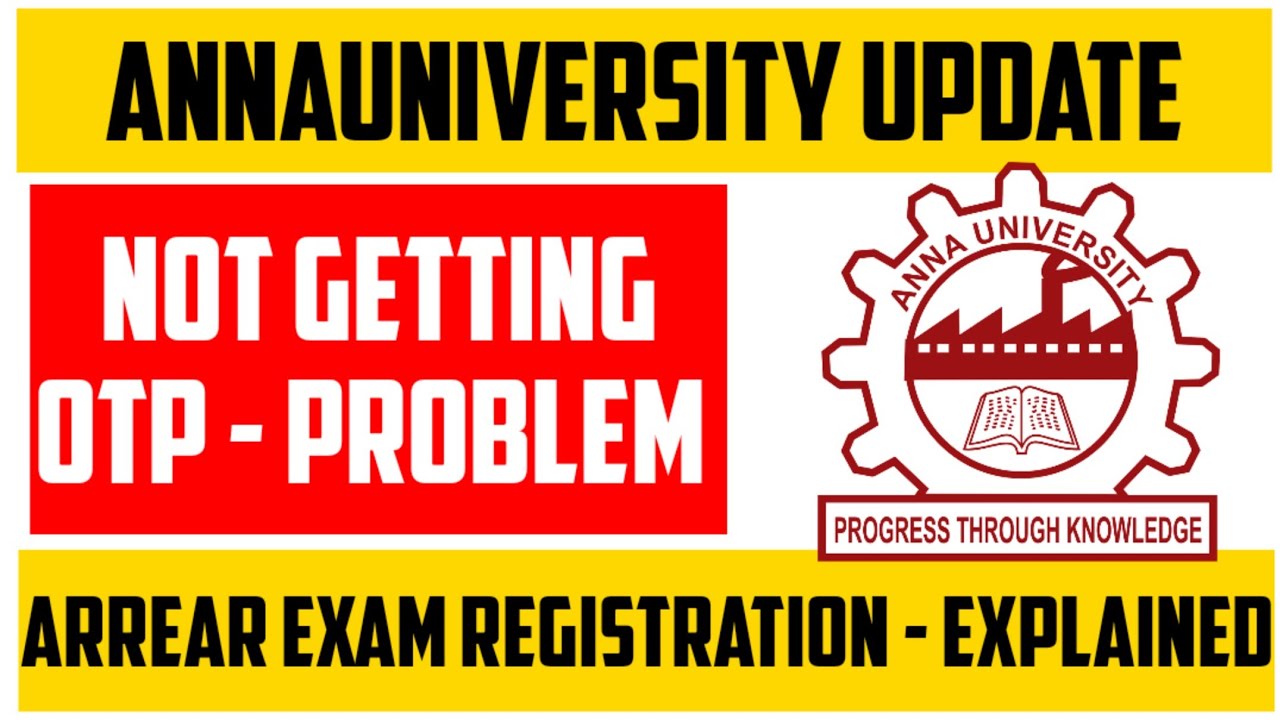 Arrear Exams Registration - Explained