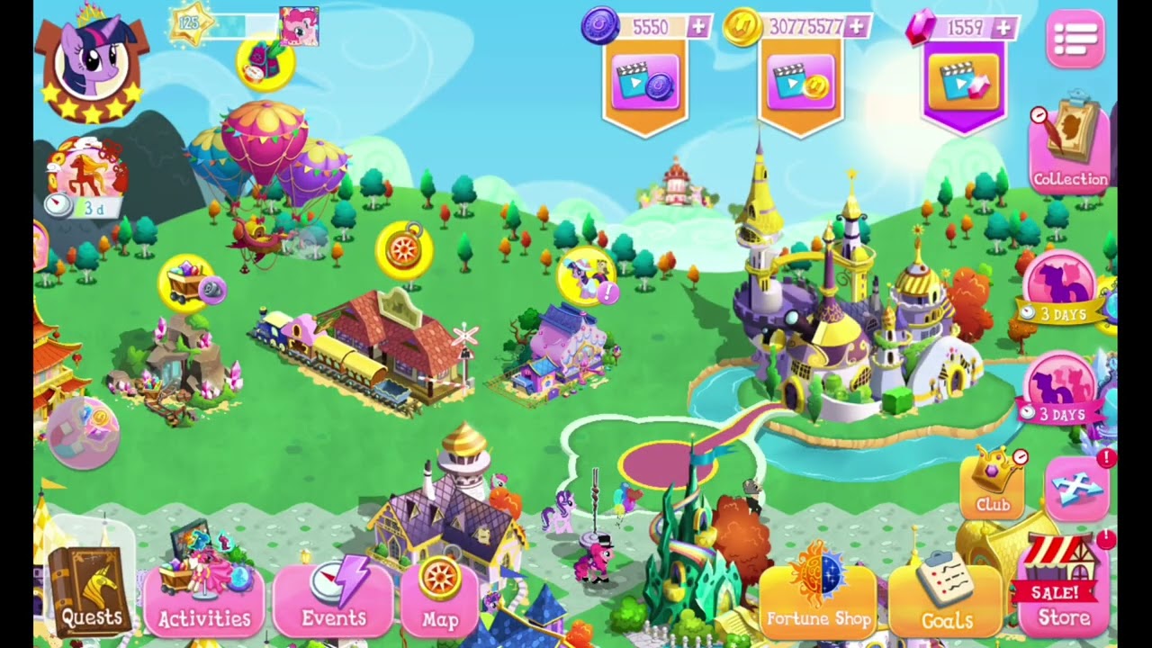 MY LITTLE PONY: Magic Princess (Part 108) - All stages in Lunar New Year is complete