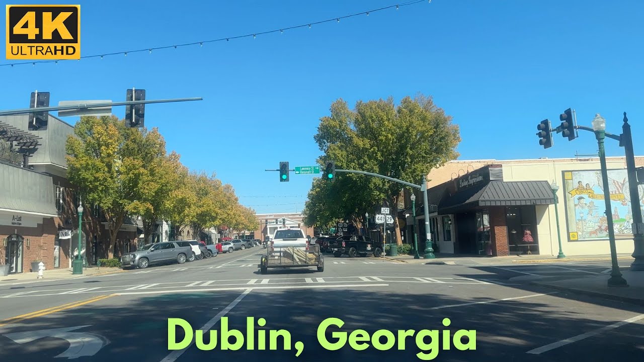 Dublin, Georgia - Driving Tour [4K]