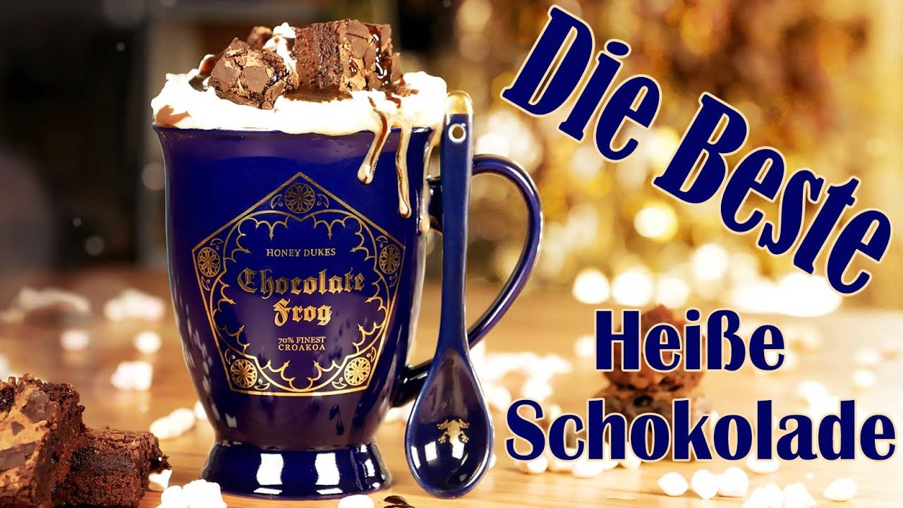 Rezept für die beste heiße Schokolade deines Lebens!