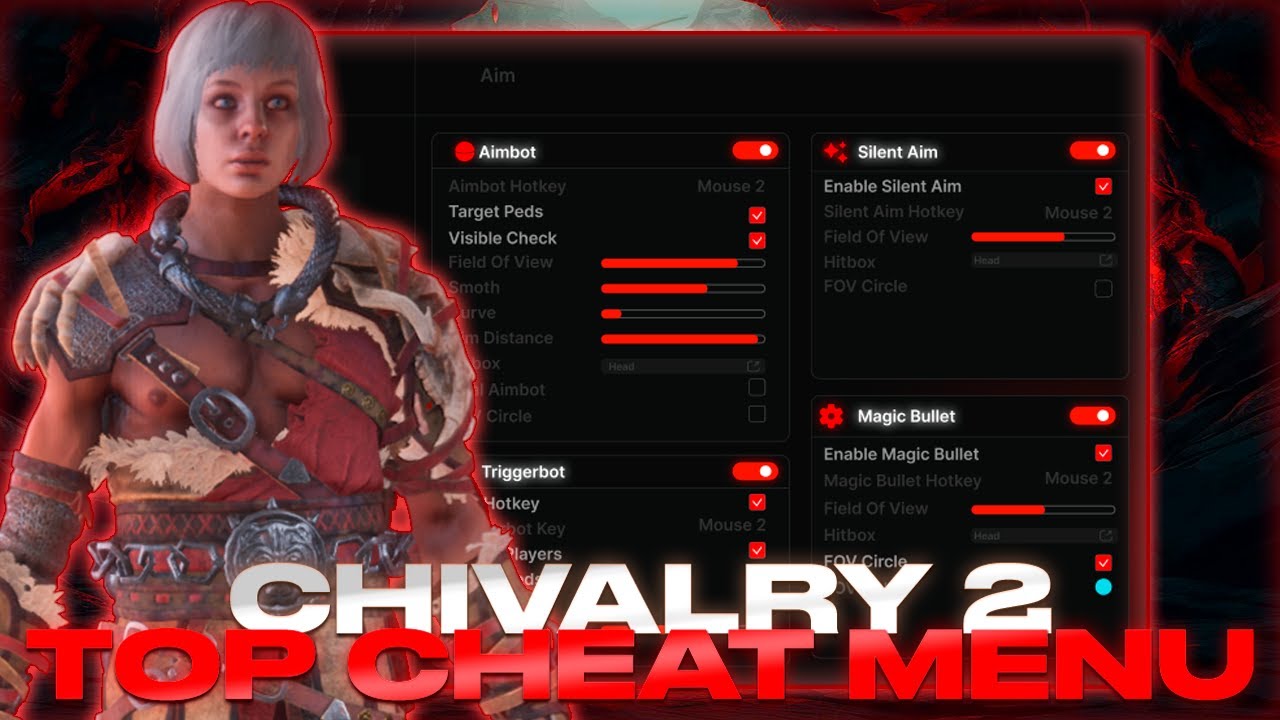 *[Greated] Chivalry 2 - Top Cheat Menu | Divine Cheat For CHV2 | Many Functions | FREE + Undetected*