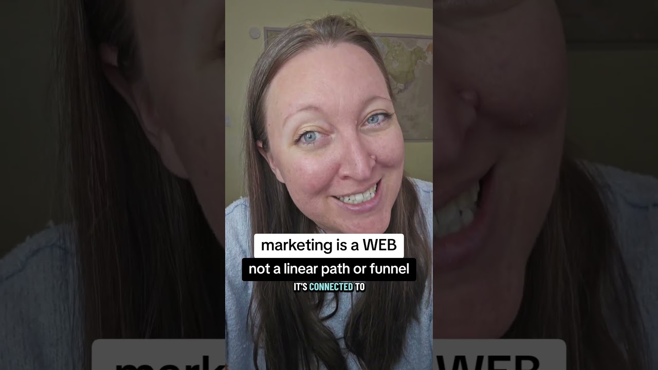 marketing is more like a web 🕸 not a funnel 🌪 #Marketing #socialmediatips
