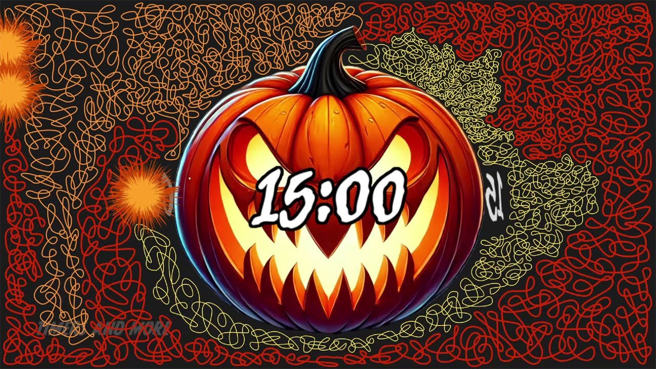 15 Minute Halloween Pumpkin 🎃 Timer Bomb 💣