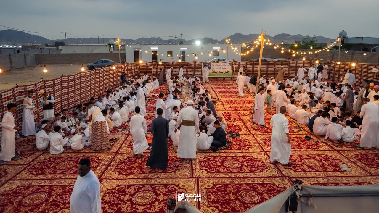 الافطار الجماعي الرمضاني  السنوي لشباب قرية ابو عروه بالجموم بمكة 2026 