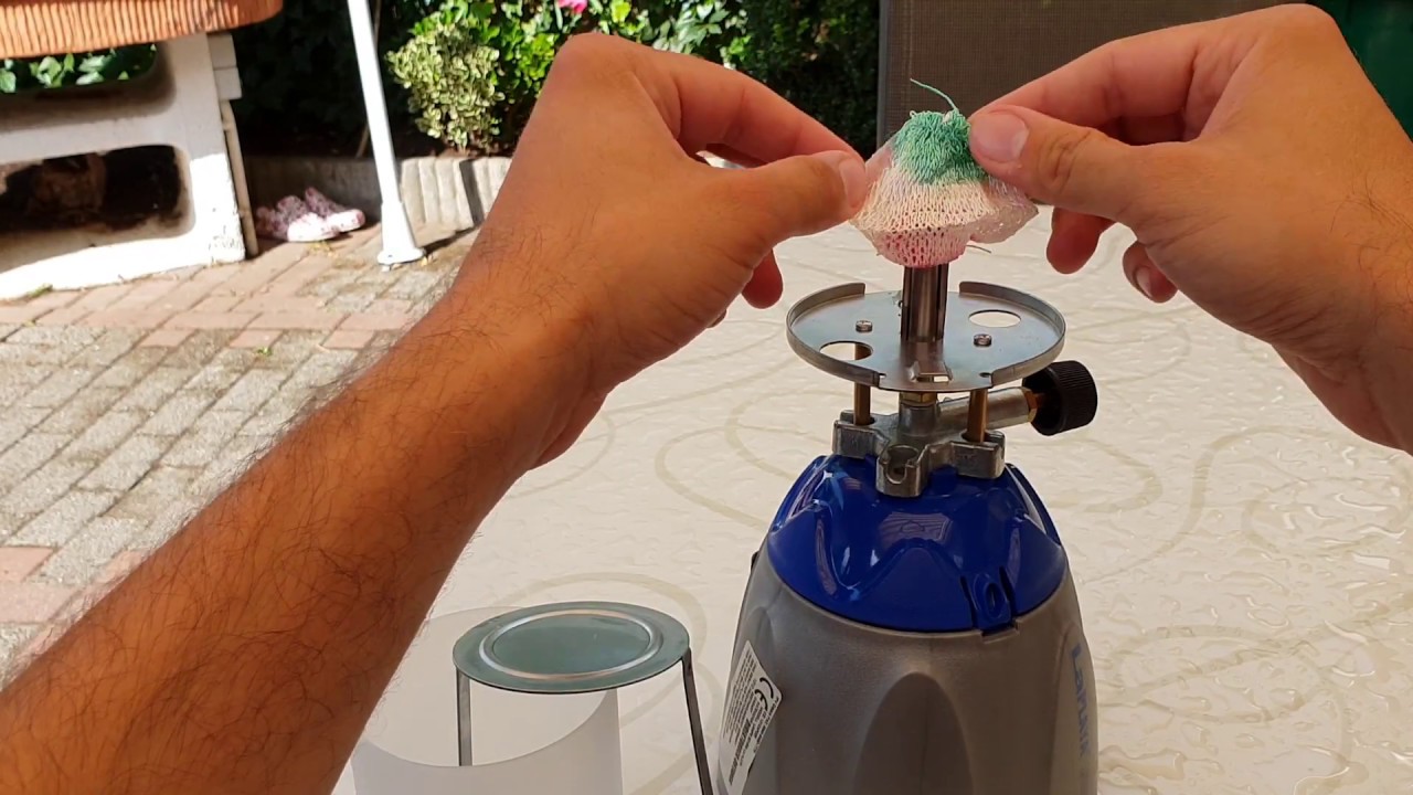 Glühstrumpf tauschen von einer Gaslampe Tutorial DIY Wie wird es gemacht?