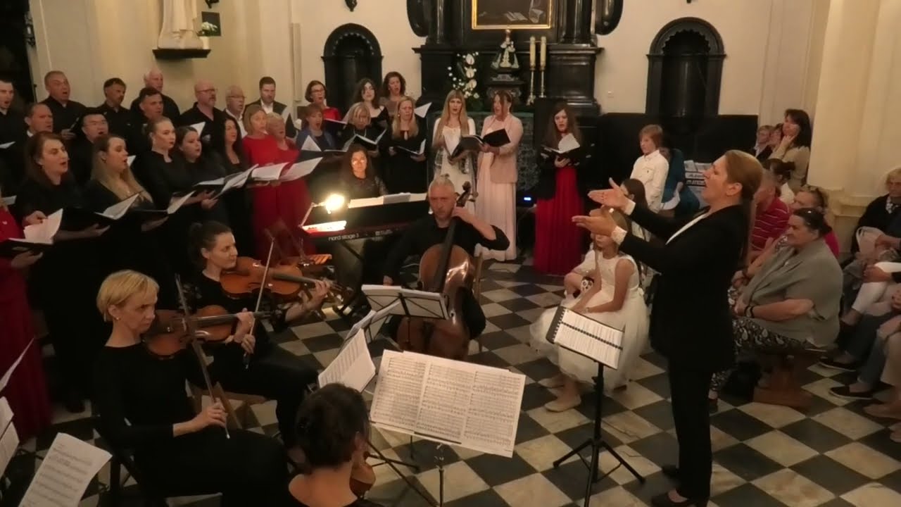W. A. MOZART REQUIEM: “LACRIMOSA” - VOCAL ENSAMBLE SANG OVER GRENSER
