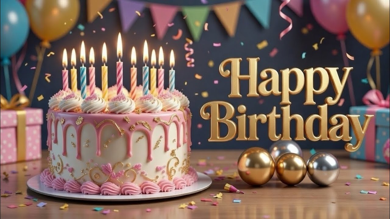 Happy Birthday To You - Happy Birthday - Happy Birthday - Happy Birthday To You...!
