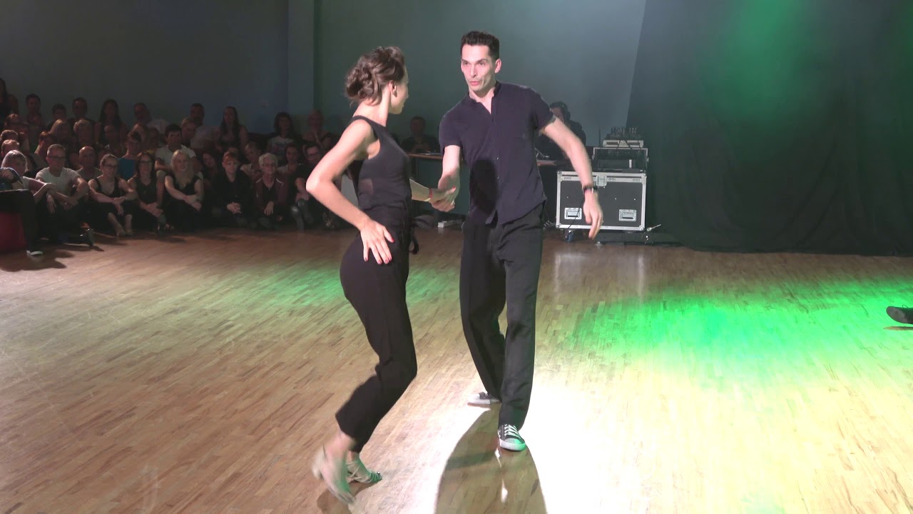 Marina Motronenko and Pavel Katunin Open Strictly Swing in Riga