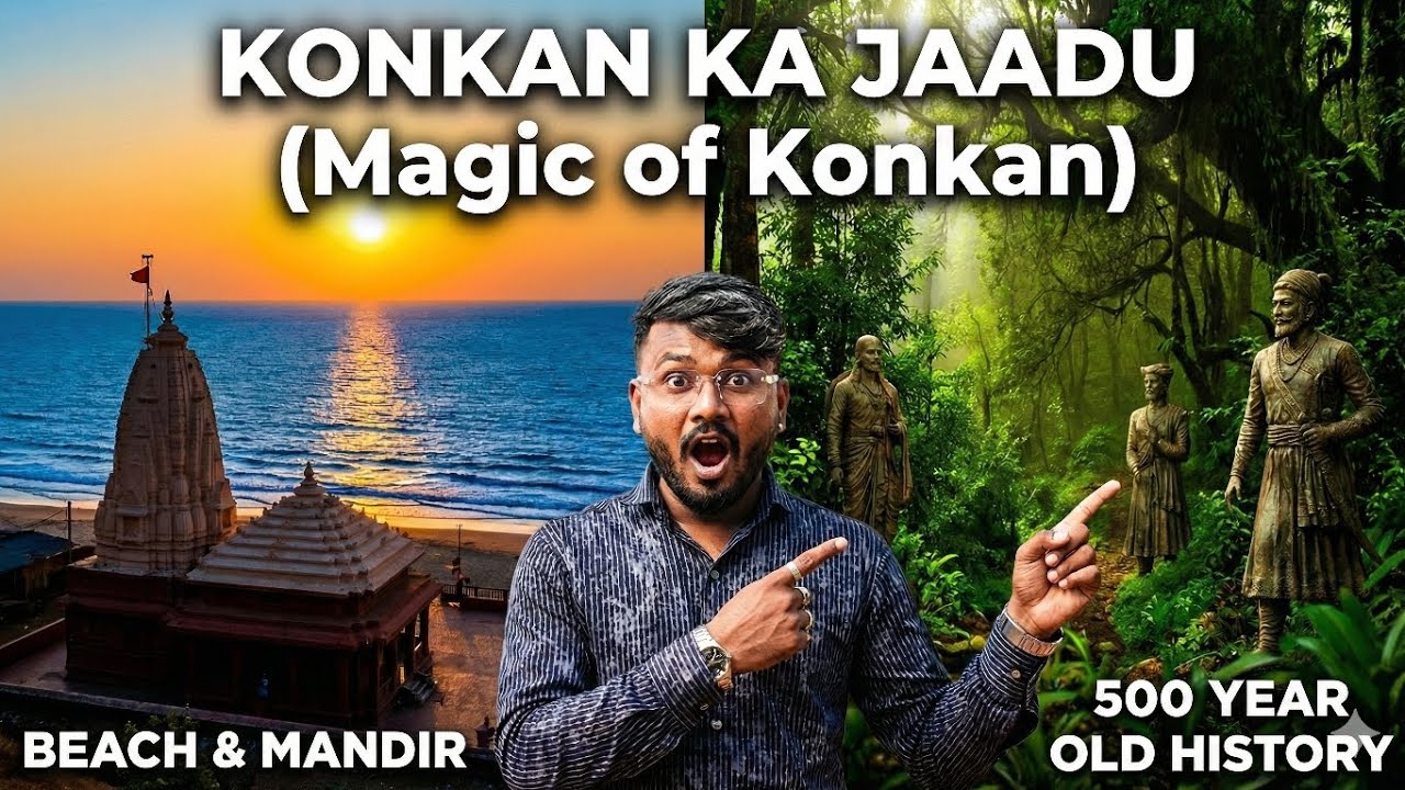 Mumbai to Ganpatipule Road Trip Guide 2026 | Temple & Prachin Kokan