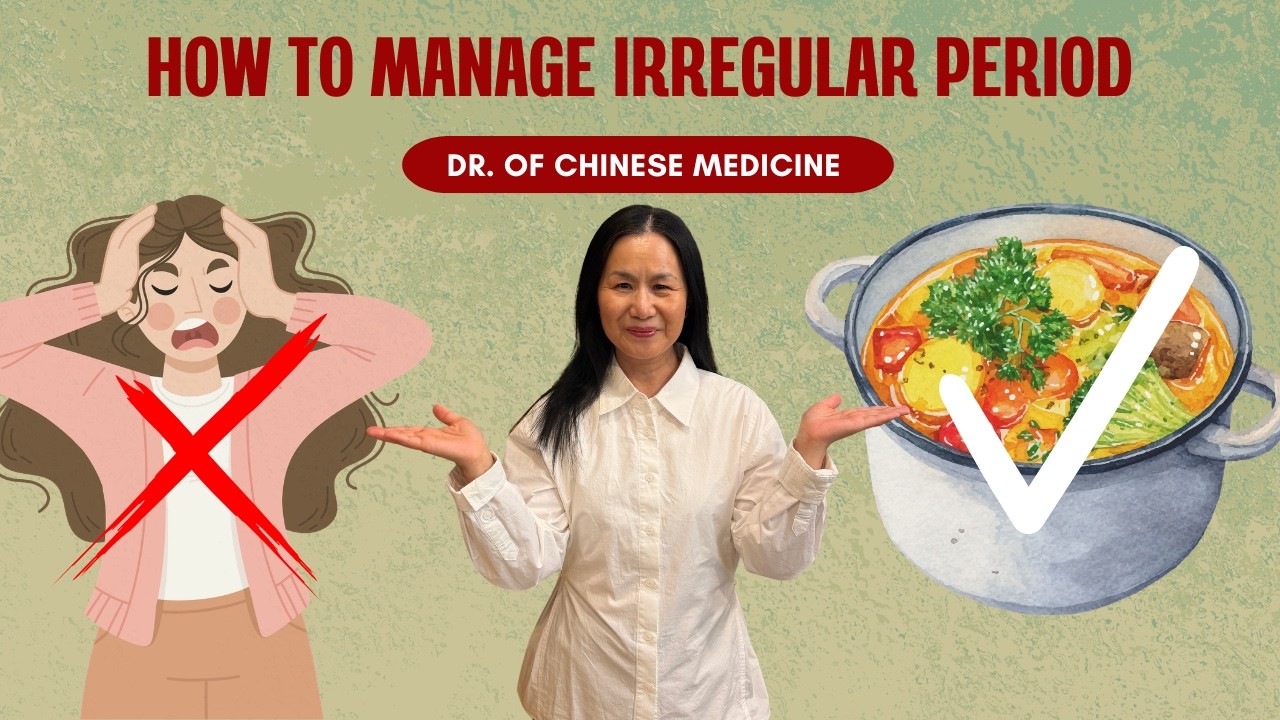 How to Manage Irregular Periods Naturally | Acupressure Tips for Women's Health #kathyhealthtips