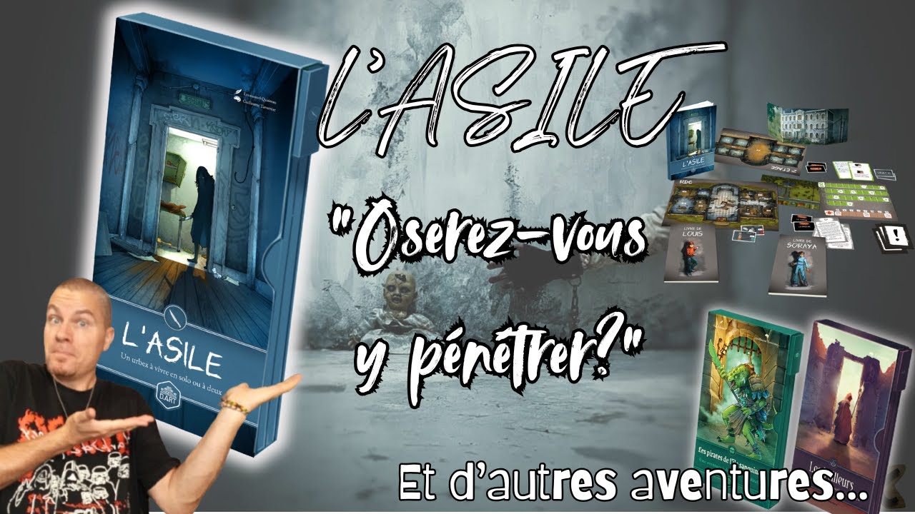 L'ASILE le livre jeu