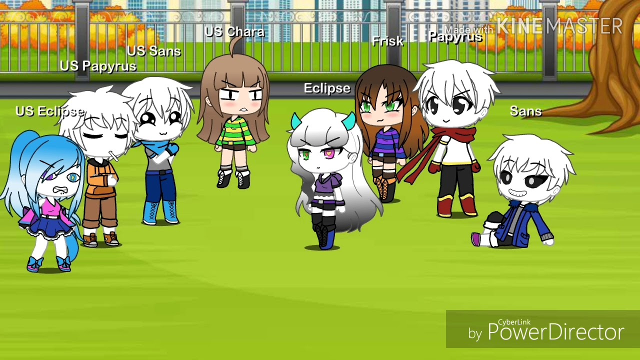 Singing Battle Undertale vs Underswap|Gacha Life|