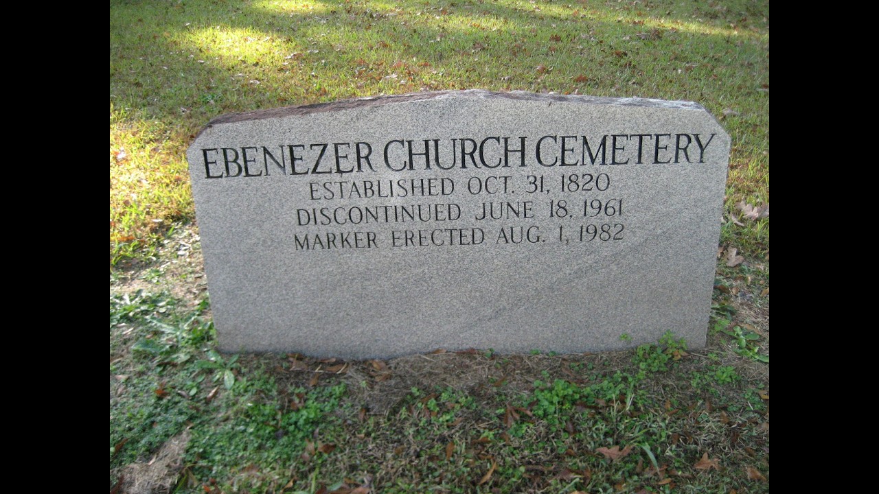 Ebenezer and Greater Hope Cemeteries: Cemeteries of Northeast GA in Franklin County.