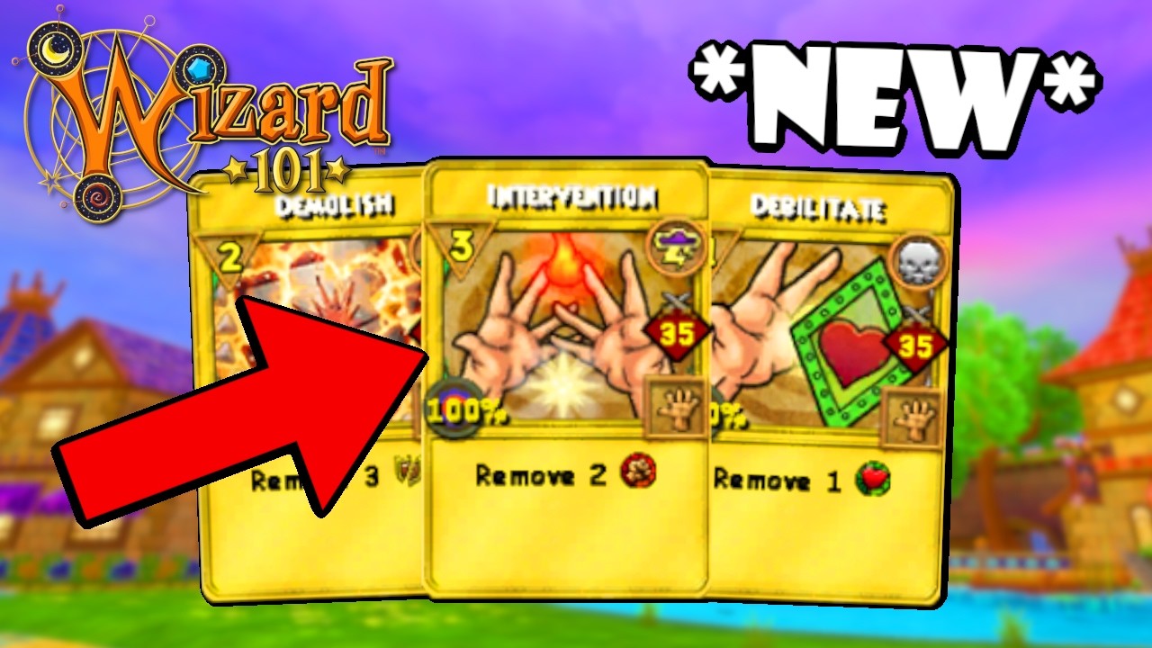 В Wizard101 добавили МНОГО НОВЫХ НЕОБХОДИМЫХ заклинаний!!