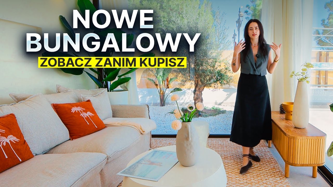 Nowe Bungalowy w Hiszpanii ZA 300 TYS.! Rajskie Los Alcázares — Zobacz, Zanim Wzrosną Ceny!