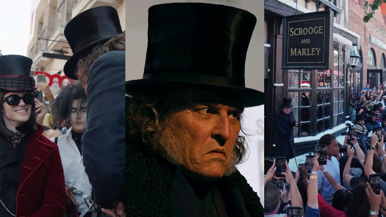 Johnny Depp Talks To Past Characters During 'Ebenezer' Comic-Con