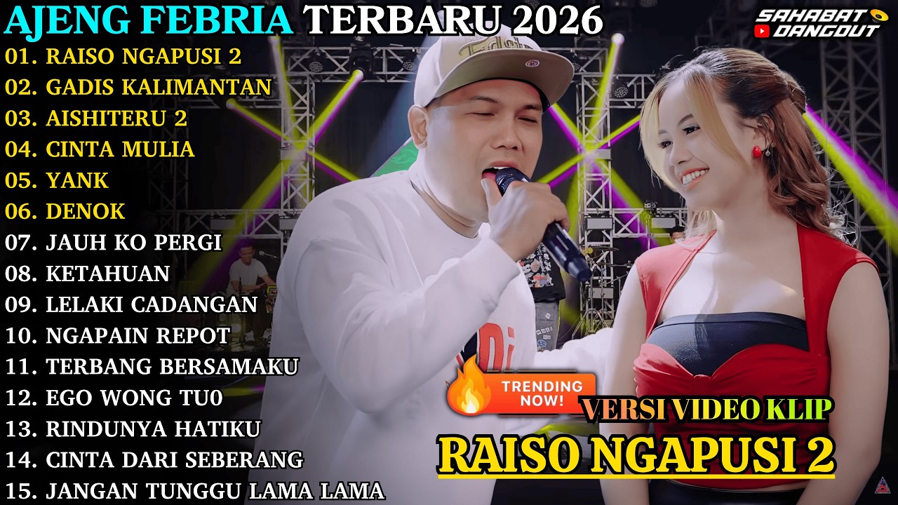RAISO NGAPUSI 2 - GADIS KALIMANTAN - AJENG FEBRIA TERBARU - WARNA WARNI MUSIC FULL ALBUM 2026