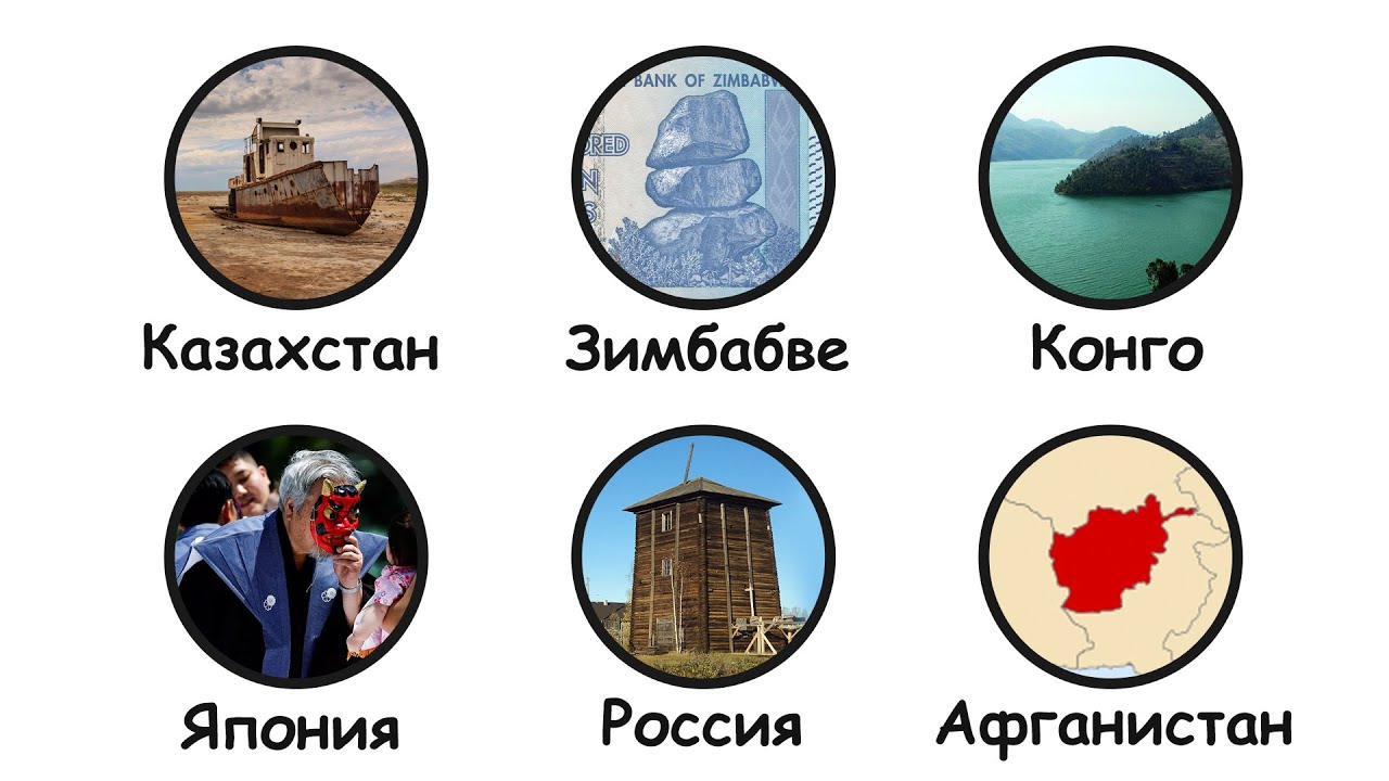 Странные факты про каждую страну мира (1 часть)