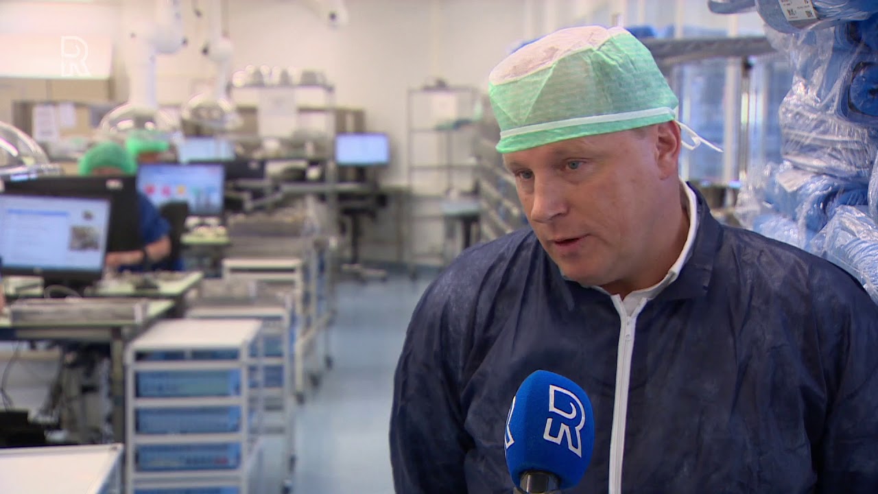 Zo worden in Barendrecht 100 mondkapjes per uur gesteriliseerd voor hergebruik