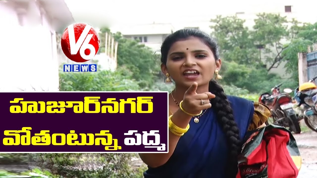 Teenmaar Padma Wants To Go Huzurnagar | Funny Conversation With Radha | Teenmaar News | V6 News