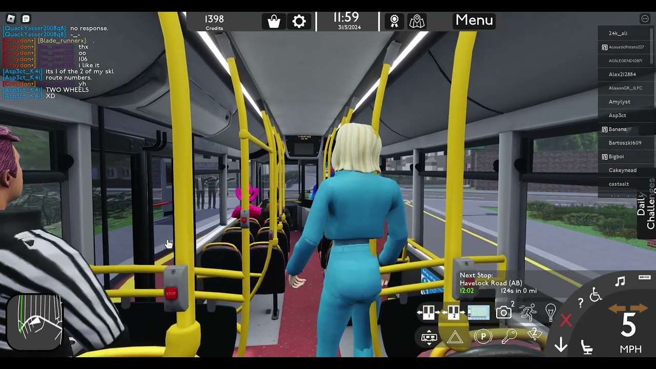 [FAST] 367 Bus Route | Croydon Roblox ft DeadRunning to Wc