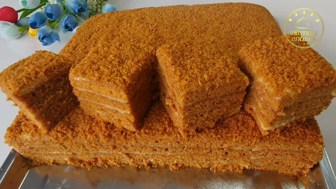 Самый Вкусный и простой Медовик / Юмшоккина Асалли торт баракали