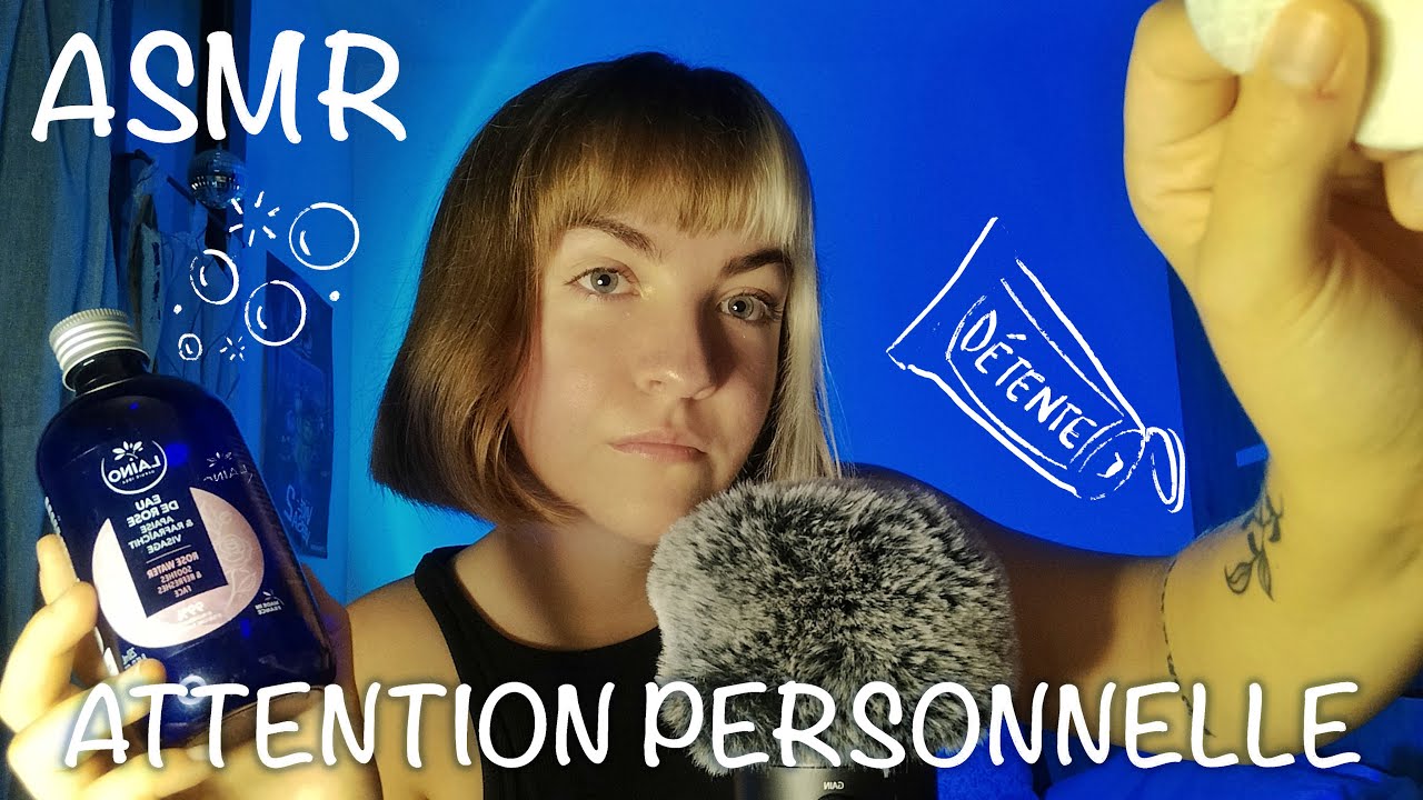ASMR | Attention Personnelle Pour Que Tu T'endormes 🫧 (soin du visage, lecture, massage crânien)